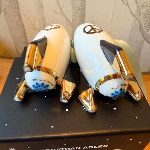 New- Jonathan Adler Apollo Rocket Astronaut Christmas Ornament Set - Picture 4 of 5